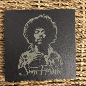 4 dessous de verre jimi hendrix