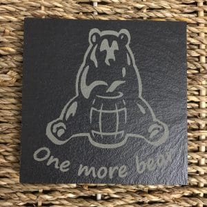 4 dessous de verre ours