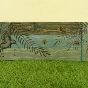 Porte-Clés Oiseaux en Bois de Palette : Un Artisanat Unique pour Vos Clés !