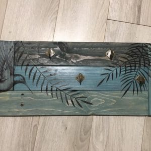 Porte-Clés Oiseaux en Bois de Palette : Un Artisanat Unique pour Vos Clés !