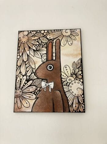 tableau lapin