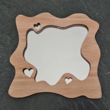 miroir personnalisé - coeur 2