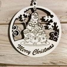 boule de noel personnalisable mignon (2)